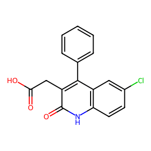 2-(6-Chloro-2-oxo-4-phenyl-1,2-dihydroquinolin-3-yl)acetic acid