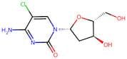 4-Amino-5-chloro-1-((2R,4S,5R)-4-hydroxy-5-(hydroxymethyl)tetrahydrofuran-2-yl)pyrimidin-2(1H)-one