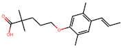 5-(2,5-Dimethyl-4-(prop-1-en-1-yl)phenoxy)-2,2-dimethylpentanoic acid