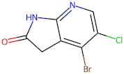 4-Bromo-5-chloro-1H-pyrrolo[2,3-b]pyridin-2(3H)-one