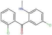(5-Chloro-2-(methylamino)phenyl)(2-chlorophenyl)methanone