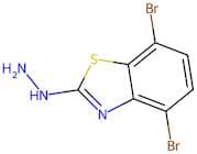 4,7-Dibromo-2-hydrazinylbenzo[d]thiazole