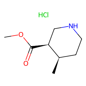 (3R,4R)-Methyl 4-methylpiperidine-3-carboxylate hydrochloride