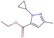 Ethyl 1-cyclopropyl-3-methyl-1H-pyrazole-5-carboxylate
