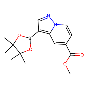 Methyl 3-(4,4,5,5-tetramethyl-1,3,2-dioxaborolan-2-yl)pyrazolo[1,5-a]pyridine-5-carboxylate