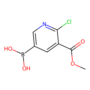 (6-Chloro-5-(methoxycarbonyl)pyridin-3-yl)boronic acid