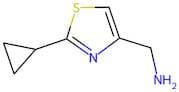 (2-Cyclopropylthiazol-4-yl)methanamine