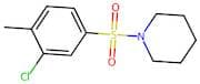1-((3-Chloro-4-methylphenyl)sulfonyl)piperidine
