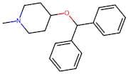 4-(Benzhydryloxy)-1-methylpiperidine