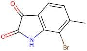 7-Bromo-6-methylindoline-2,3-dione