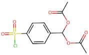 (4-(Chlorosulfonyl)phenyl)methylene diacetate