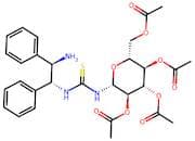 (2R,3R,4S,5R,6R)-2-(Acetoxymethyl)-6-(3-((1R,2R)-2-amino-1,2-diphenylethyl)thioureido)tetrahydro-2…