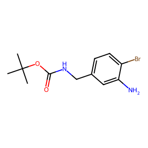 tert-Butyl 3-amino-4-bromobenzylcarbamate