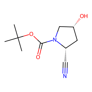 tert-Butyl (2R,4R)-2-cyano-4-hydroxypyrrolidine-1-carboxylate