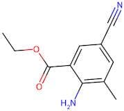 Ethyl 2-amino-5-cyano-3-methylbenzoate
