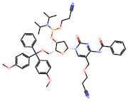 (2R,3S,5R)-5-(4-Benzamido-5-((2-cyanoethoxy)methyl)-2-oxopyrimidin-1(2H)-yl)-2-((bis(4-methoxyphen…