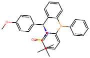 (R)-N-((S)-(2-(diphenylphosphanyl)phenyl)(4-methoxyphenyl)methyl)-2-methylpropane-2-sulfinamide
