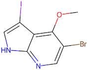 5-Bromo-3-iodo-4-methoxy-1H-pyrrolo[2,3-b]pyridine