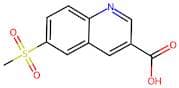 6-(Methylsulfonyl)quinoline-3-carboxylic acid