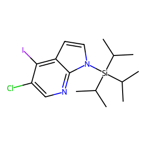 5-Chloro-4-iodo-1-(triisopropylsilyl)-1H-pyrrolo[2,3-b]pyridine