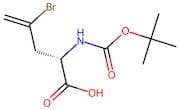 (S)-4-Bromo-2-((tert-butoxycarbonyl)amino)pent-4-enoic acid