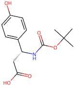 (R)-3-((tert-Butoxycarbonyl)amino)-3-(4-hydroxyphenyl)propanoic acid