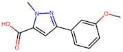 3-(3-Methoxyphenyl)-1-methyl-1H-pyrazole-5-carboxylic acid