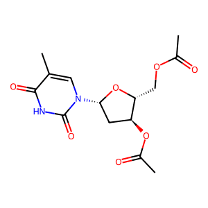 ((2R,3S,5R)-3-Acetoxy-5-(5-methyl-2,4-dioxo-3,4-dihydropyrimidin-1(2H)-yl)tetrahydrofuran-2-yl)met…