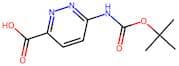 6-((tert-Butoxycarbonyl)amino)pyridazine-3-carboxylic acid
