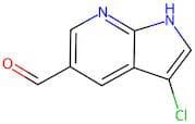 3-Chloro-1H-pyrrolo[2,3-b]pyridine-5-carbaldehyde