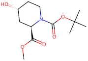 (2R,4R)-1-tert-Butyl 2-methyl 4-hydroxypiperidine-1,2-dicarboxylate