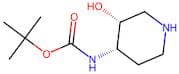 tert-Butyl ((3R,4S)-3-hydroxypiperidin-4-yl)carbamate