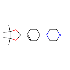 1-Methyl-4-(4-(4,4,5,5-tetramethyl-1,3,2-dioxaborolan-2-yl)cyclohex-3-en-1-yl)piperazine