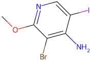 3-Bromo-5-iodo-2-methoxypyridin-4-amine