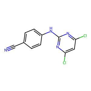 4-((4,6-Dichloropyrimidin-2-yl)amino)benzonitrile