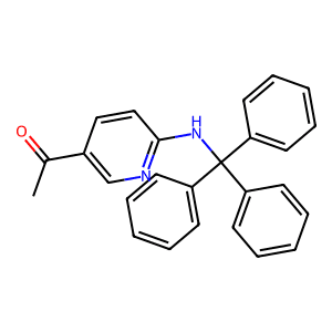 1-(6-(Tritylamino)pyridin-3-yl)ethanone