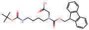 2-((((9H-Fluoren-9-yl)methoxy)carbonyl)(4-((tert-butoxycarbonyl)amino)butyl)amino)acetic acid