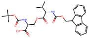 (S)-3-(((S)-2-((((9H-Fluoren-9-yl)methoxy)carbonyl)amino)-3-methylbutanoyl)oxy)-2-((tert-butoxycar…