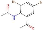 N-(2-Acetyl-4,6-dibromophenyl)acetamide
