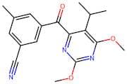 3-(5-Isopropyl-2,6-dimethoxypyrimidine-4-carbonyl)-5-methylbenzonitrile