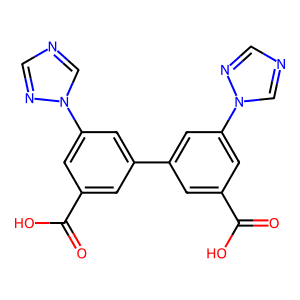 5,5'-Di(1H-1,2,4-triazol-1-yl)-[1,1'-biphenyl]-3,3'-dicarboxylic acid