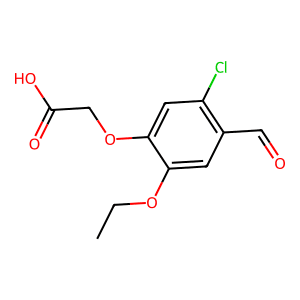 2-(5-Chloro-2-ethoxy-4-formylphenoxy)acetic acid