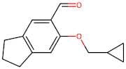 6-(Cyclopropylmethoxy)-2,3-dihydro-1H-indene-5-carbaldehyde