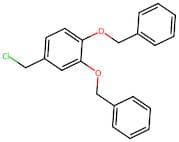 (((4-(Chloromethyl)-1,2-phenylene)bis(oxy))bis(methylene))dibenzene