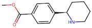 (R)-Methyl 4-(piperidin-2-yl)benzoate