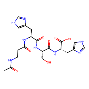 Ac-β-Ala-His-Ser-His-OH