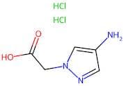 2-(4-Amino-1H-pyrazol-1-yl)acetic acid dihydrochloride