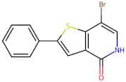 7-Bromo-2-phenylthieno[3,2-c]pyridin-4(5H)-one