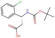(R)-3-((tert-Butoxycarbonyl)amino)-3-(2-chlorophenyl)propanoic acid