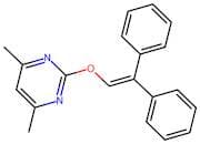 2-((2,2-Diphenylvinyl)oxy)-4,6-dimethylpyrimidine